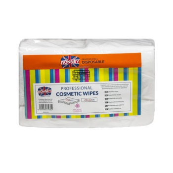 RONNEY - Chusteczki kosmetyczne WIPES (25cmx20cm) 100 szt. jest-ponad0szt,zmieniam-na0:2021-04-05